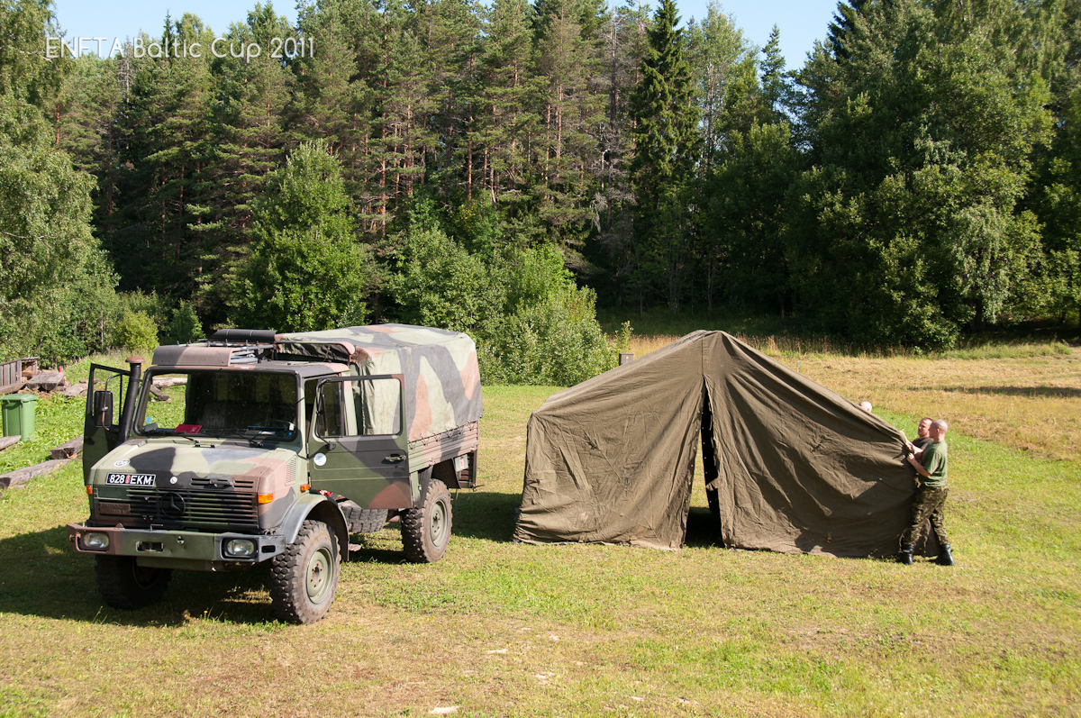 The army came to help us